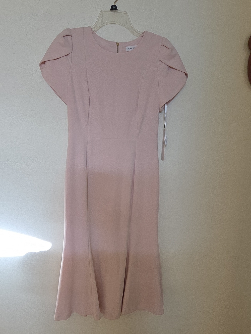 Calvin Klein Women's Midi Dress Pink Size 6 NWT